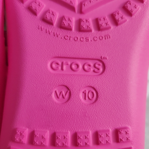 Crocs Women’s Kadee II Flip Flop S10 Electric Pink - Picture 6 of 8